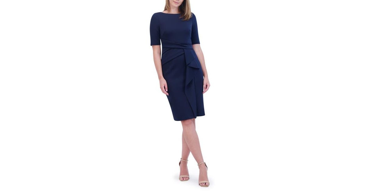 Scuba Crepe Dress Vince Camuto Scuba Sheath Dress Scuba Crepe Boat Neckline Sheath Dress- Royal Sapphire Scuba Crepe Dress Vince Camuto Scuba Sheath Dress Scuba Crepe Boat Neckline Sheath Dress- Royal Sapphire