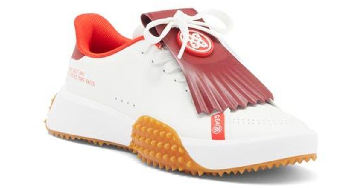 G/FORE G. 112 Kiltie Fringe Golf Shoe in Pink | Lyst