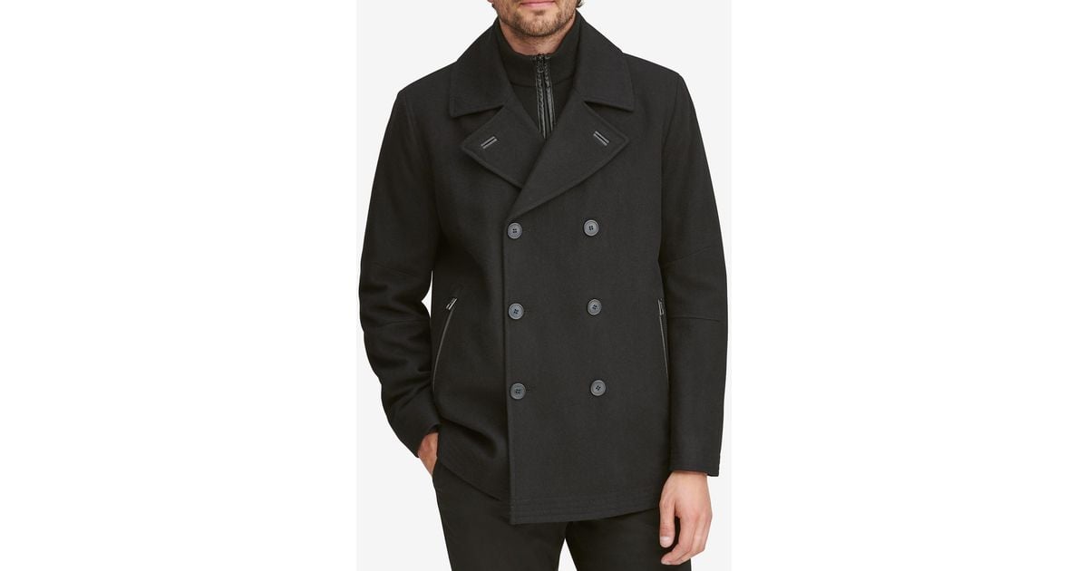 andrew marc emmett double breasted peacoat