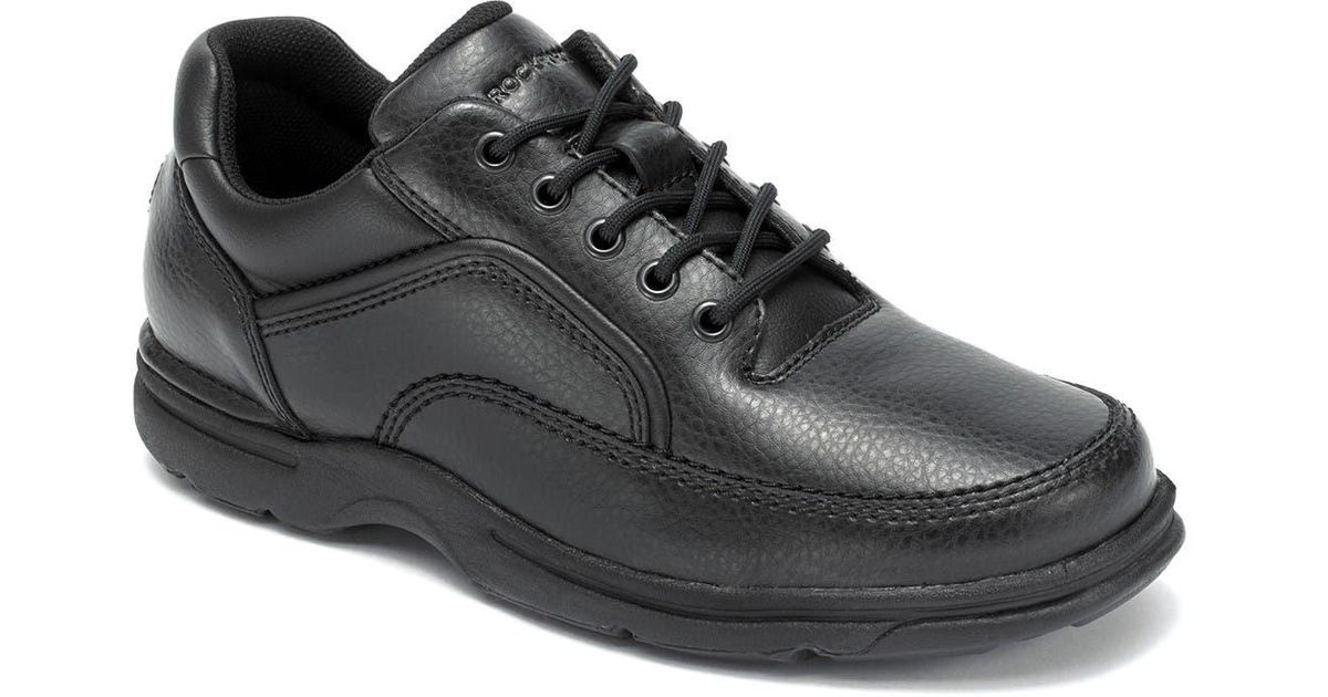 Rockport Eureka Walking Shoe in Black for Men - Lyst