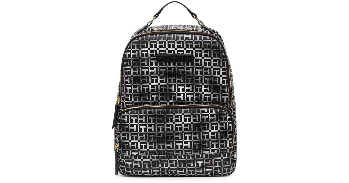 tommy hilfiger backpack monogram