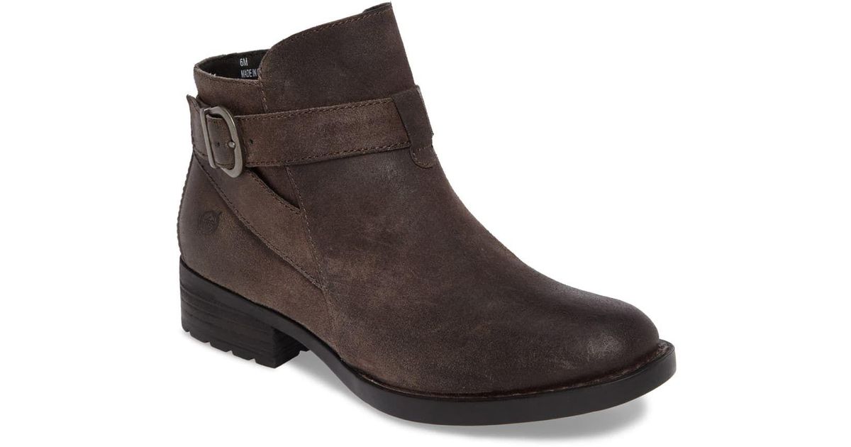 born jorgette buckle strap bootie
