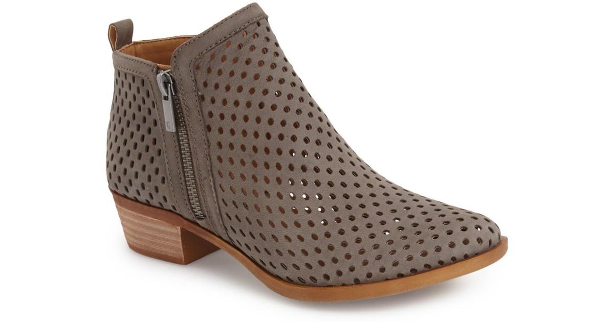 Lucky brand women's store perforated basel booties