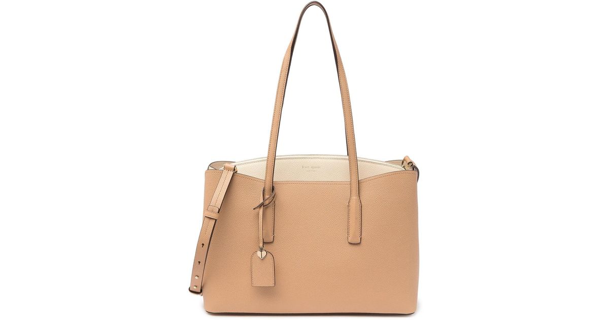 margaux large leather work tote