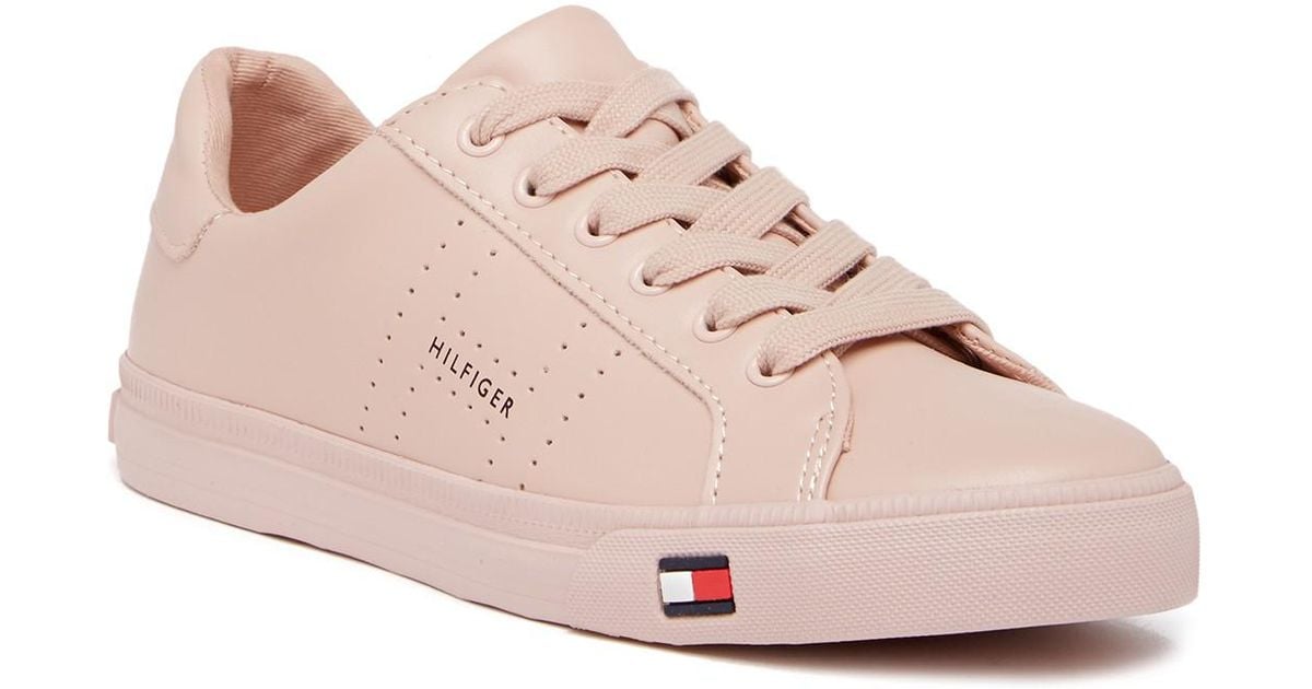 Tommy Hilfiger Leather Luster Sneaker 