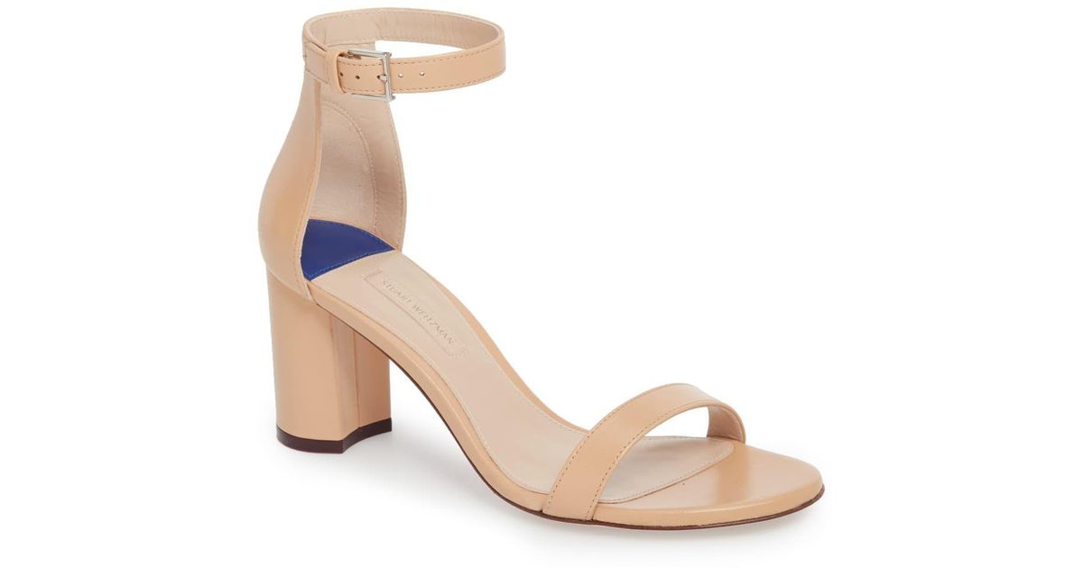 75lessnudist ankle strap sandal