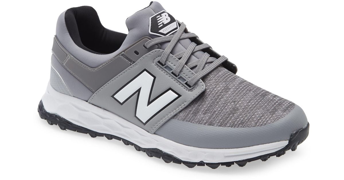 New Balance New Balance Fresh Foam Linkssl Waterproof Golf Shoe In Grey