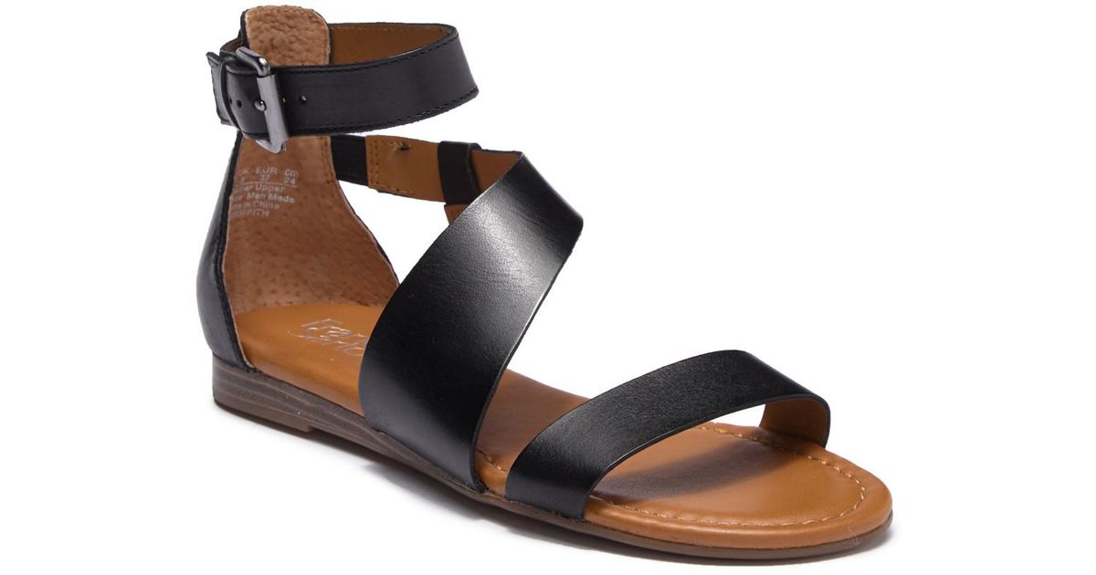 franco sarto griffith leather sandal