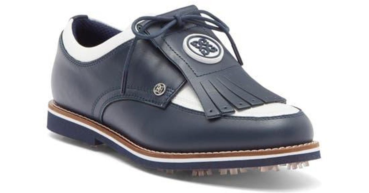 White Mountain Oxford Shoes G/FORE Gallivanter Kiltie Fringe Golf