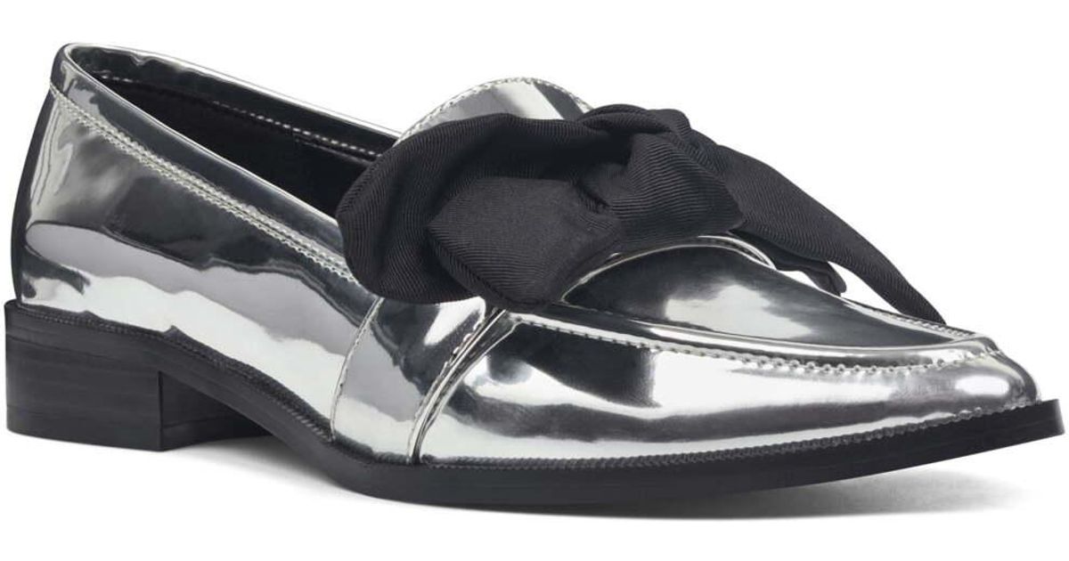 weeping bow loafers