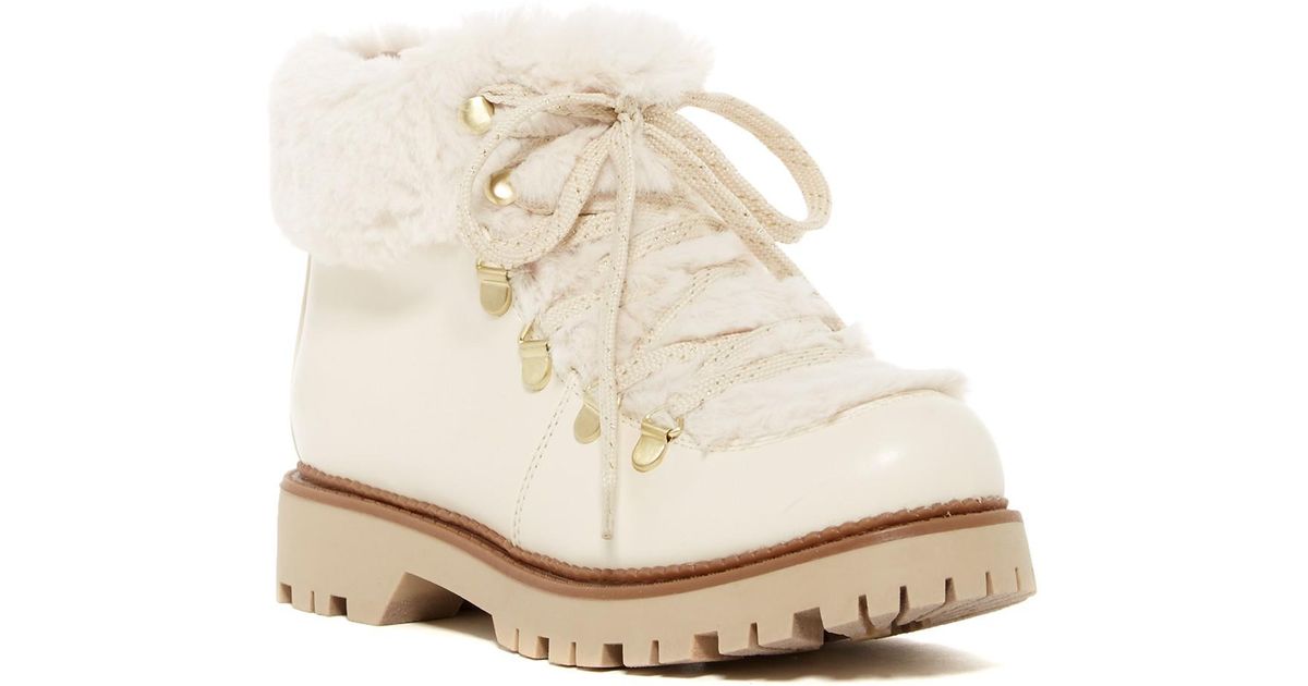 kilbourn shearling bootie