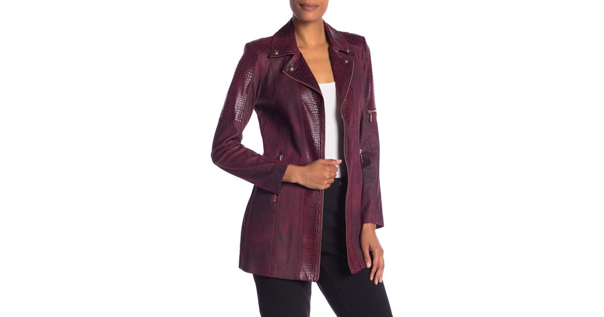 insight faux leather jacket