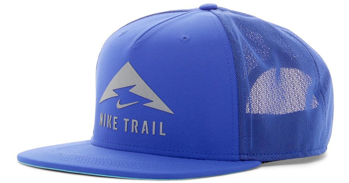 nike trail trucker hat