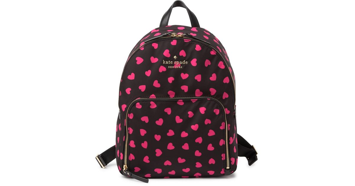 kate spade heart backpack