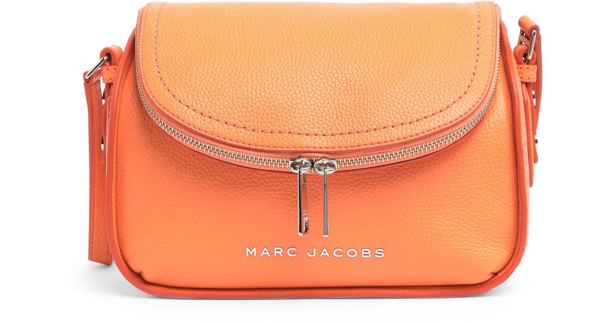 Marc Jacobs The Groove Leather Mini Messenger Bag In Melon At Nordstrom