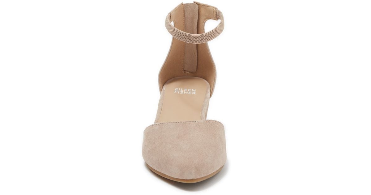 Eileen fisher just best sale ankle strap pump