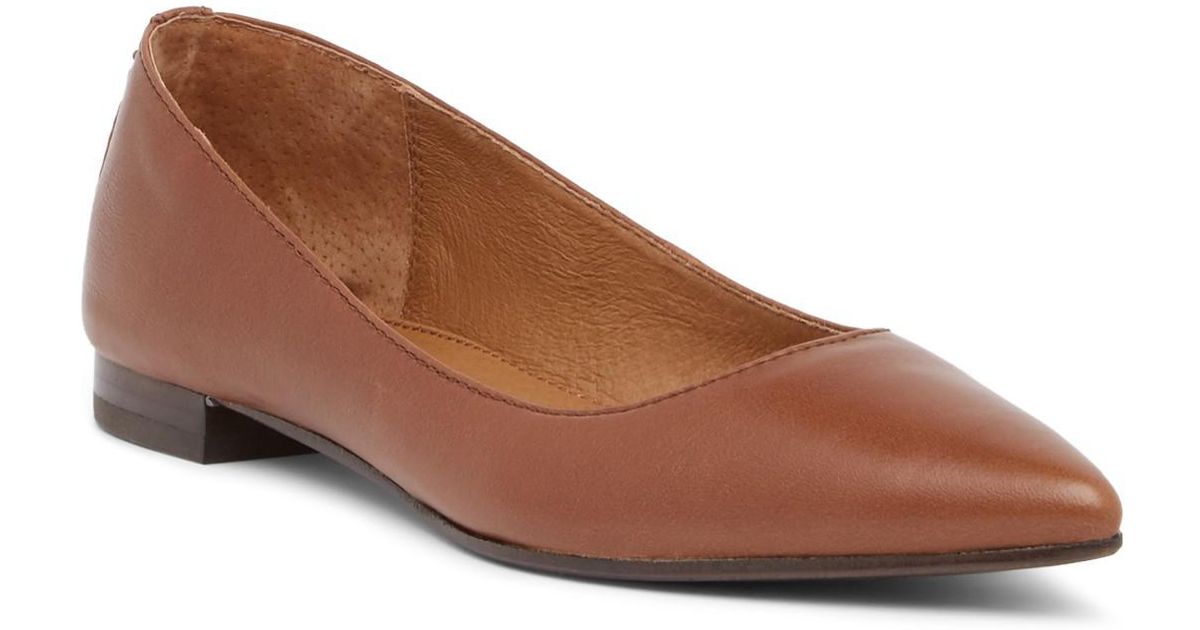 frye sienna ballet flat