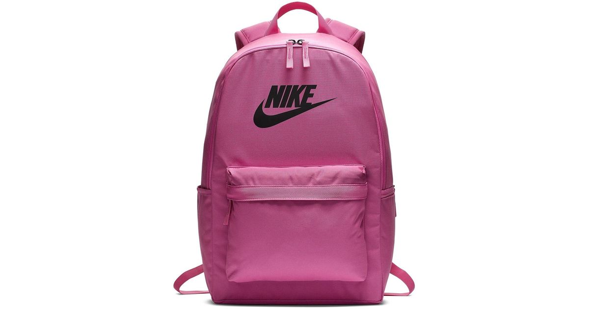 pink nike rucksack