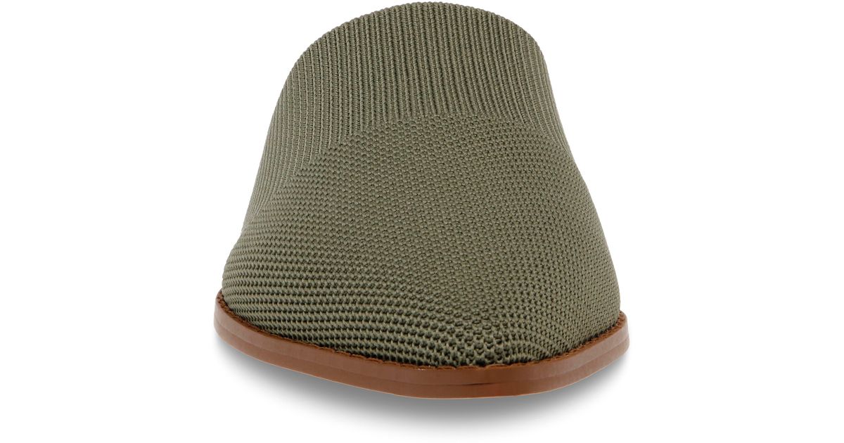 Steven New York Valdez Knit Mule In Olive At Nordstrom Rack in Green Lyst