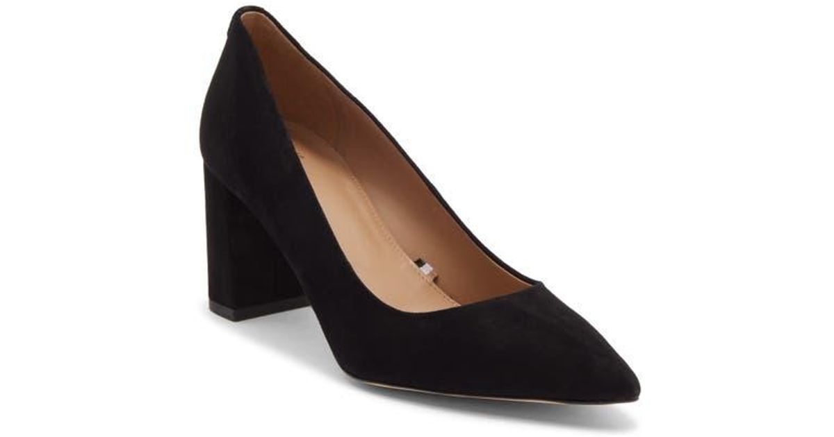 BOSS Janet Pointed Toe Pump in Black | Lyst
