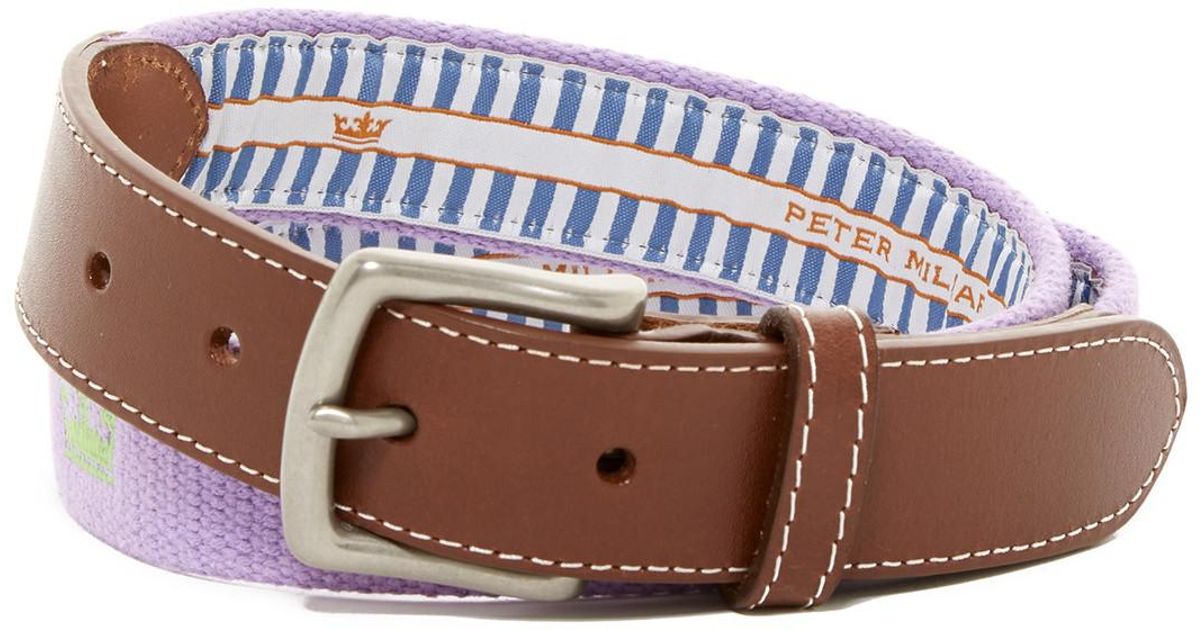 peter millar braided belt