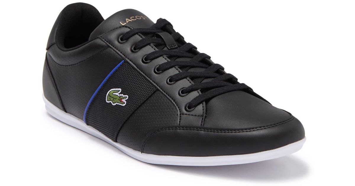Lacoste Nivolor Leather Sneaker in Black for Men | Lyst