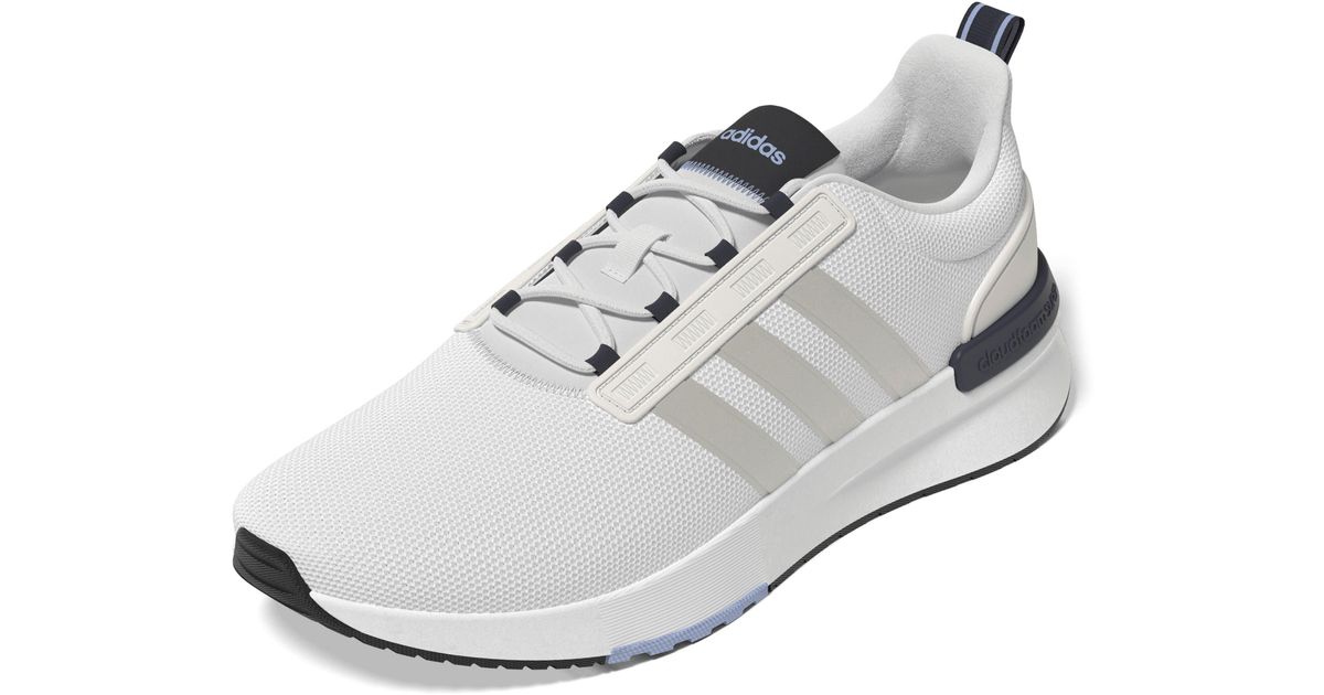 adidas Racer Tr21 Wide Running Shoe In Dash Grey/silver/navy At