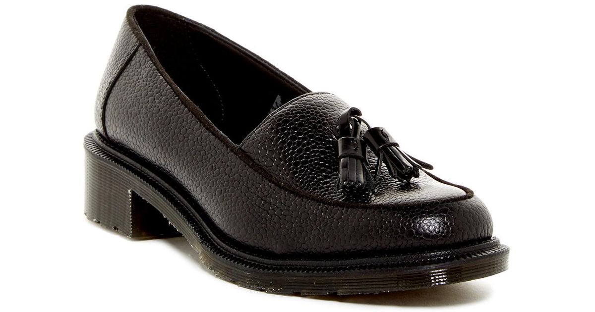 Dr. Martens Leather Favilla Tassel Loafer in Black Lyst