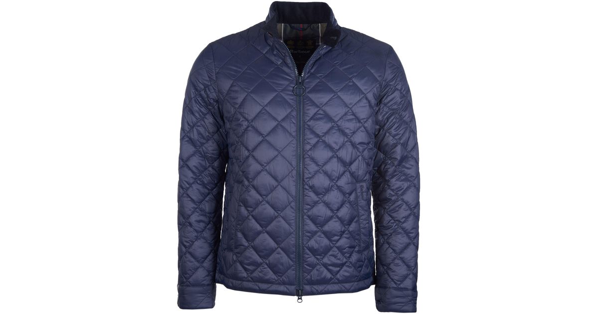 Barbour Synthetic Biddel Quilted Nylon Jacket In Navy At Nordstrom Rack in Blue for Men | Lyst
