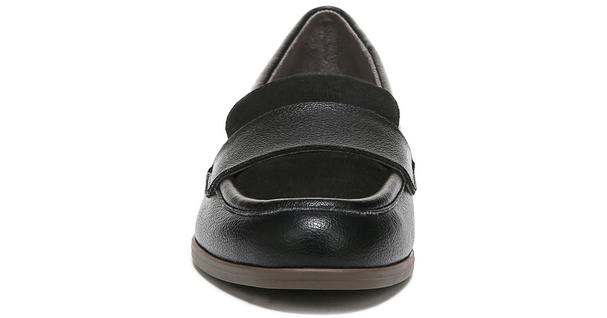 Dr. Scholls Rate Moc Toe Loafer In Black At Nordstrom Rack Lyst