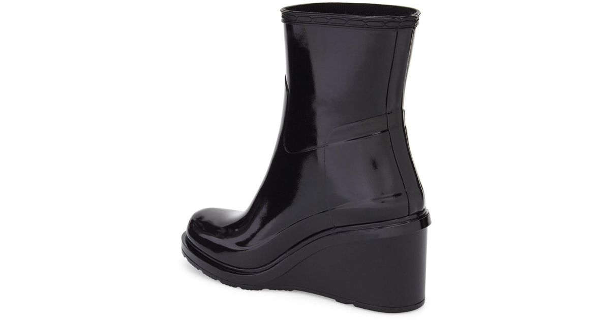Hunter original refined wedge rain boot hot sale