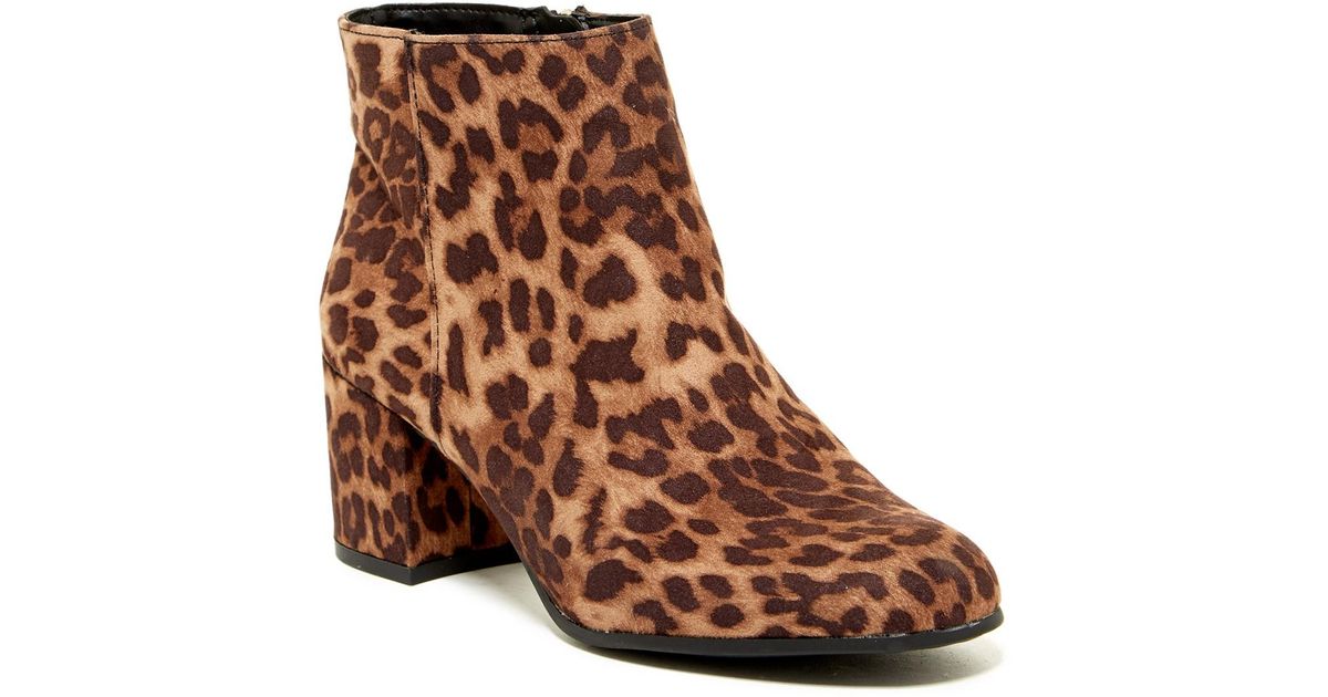 sam edelman circus leopard booties
