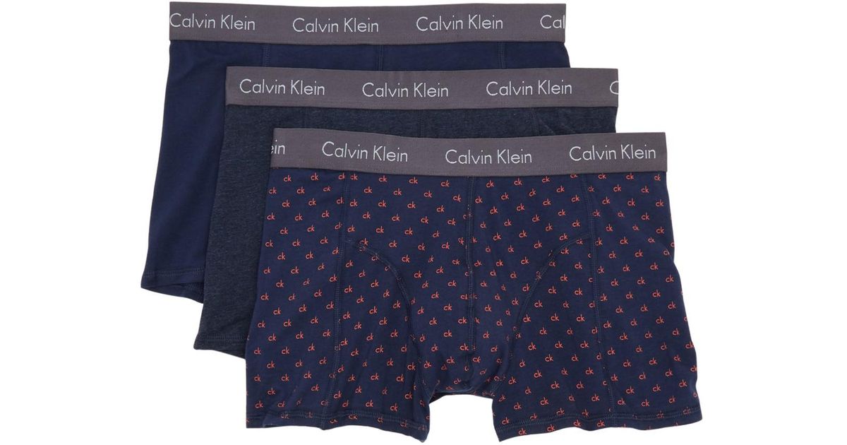 calvin klein elements comfort fit trunks