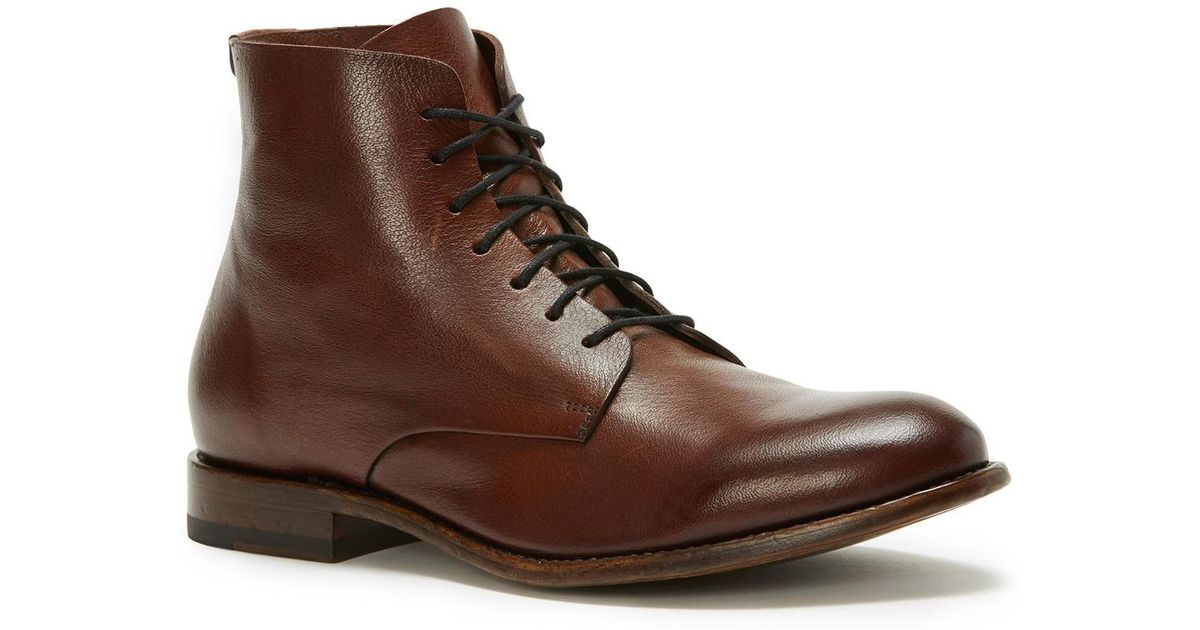 frye harrison lace up
