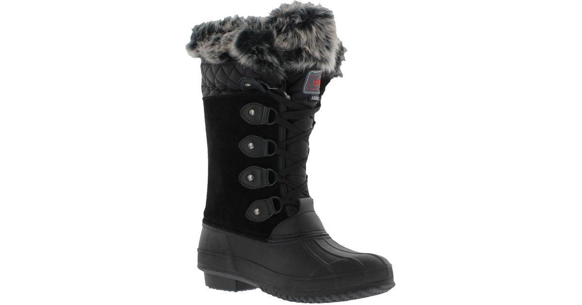 khombu women's newton duck winter boot