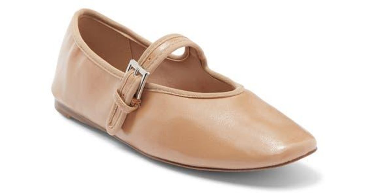 Steve Madden Judee Square Toe Mary Jane in Natural Lyst