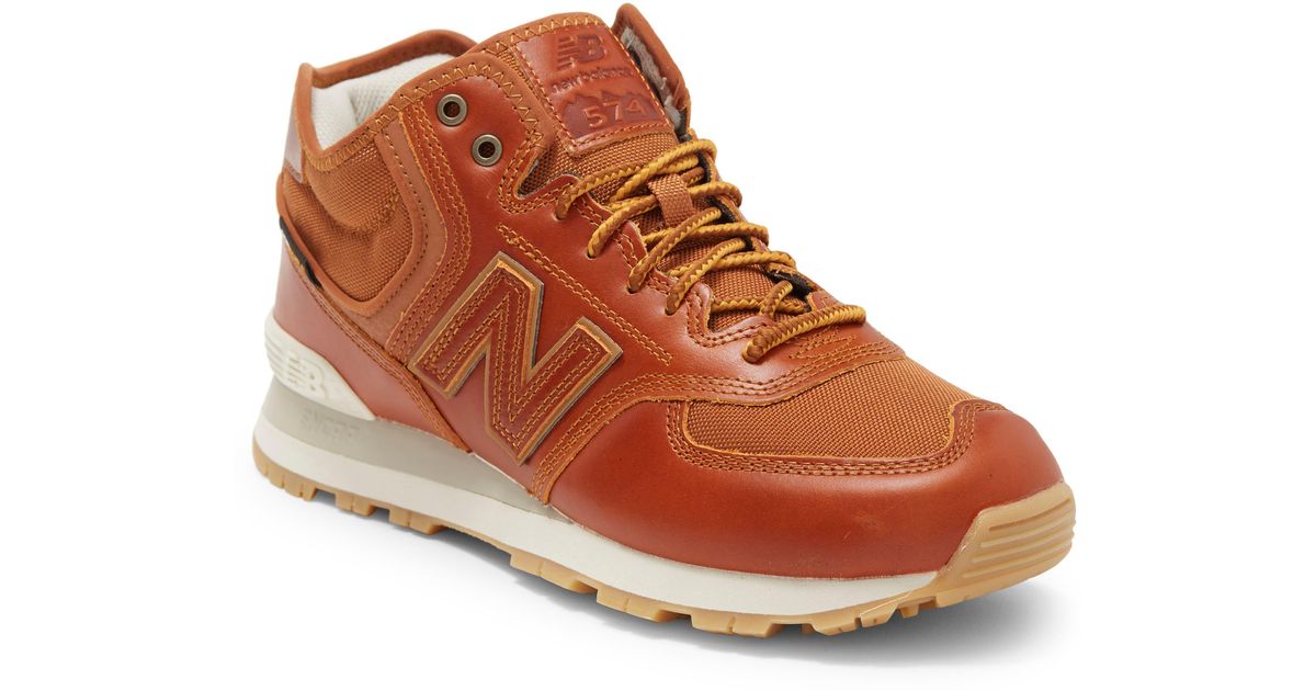 New Balance 574h Sneaker in Brown for Men | Lyst
