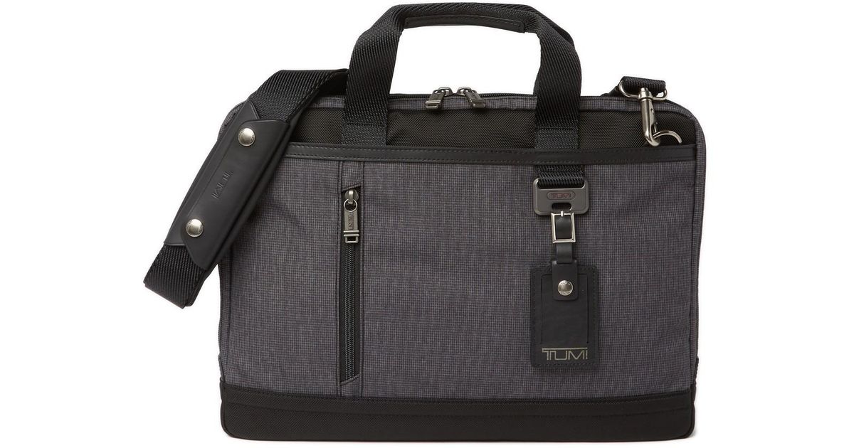 tumi burke portfolio slim briefcase