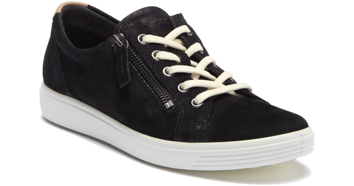 ecco soft 5 zip sneaker