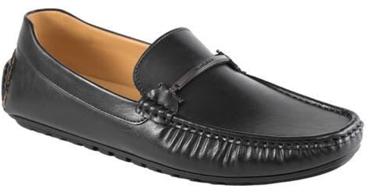 Tommy Hilfiger Repon Driver Loafer in Gray for Men | Lyst