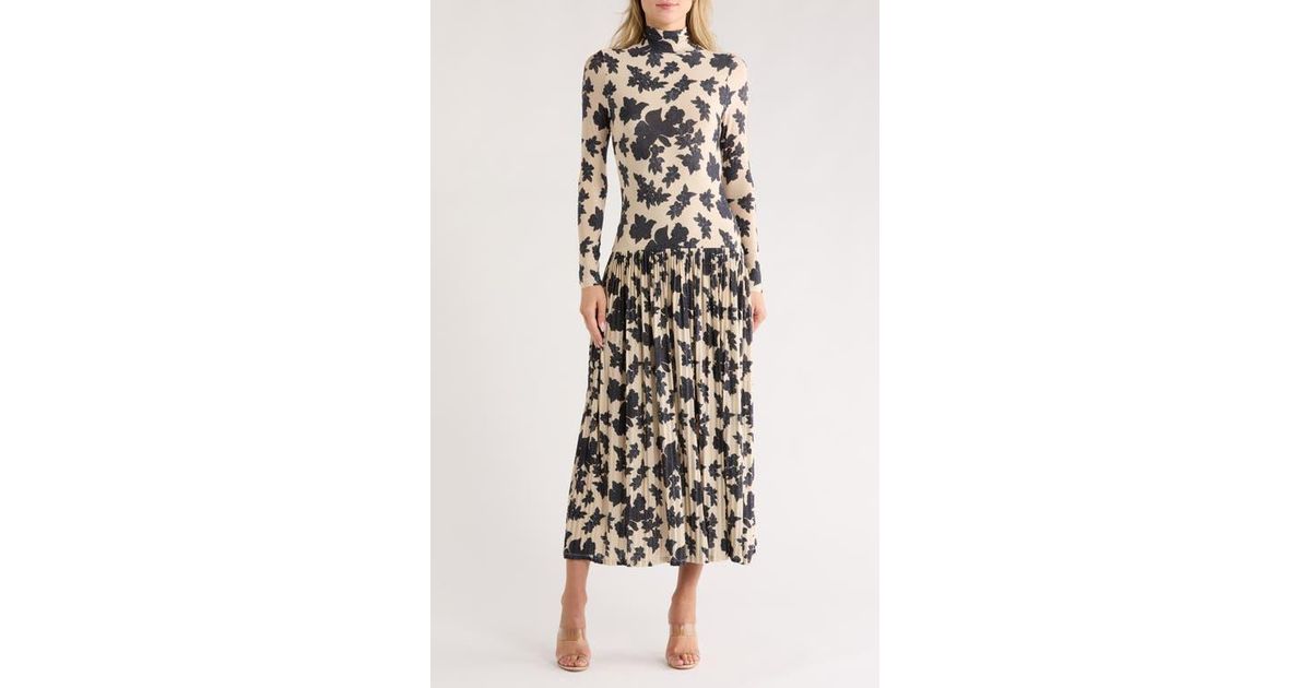 Ulla Johnson Amaya Floral Long Sleeve Dress | Lyst