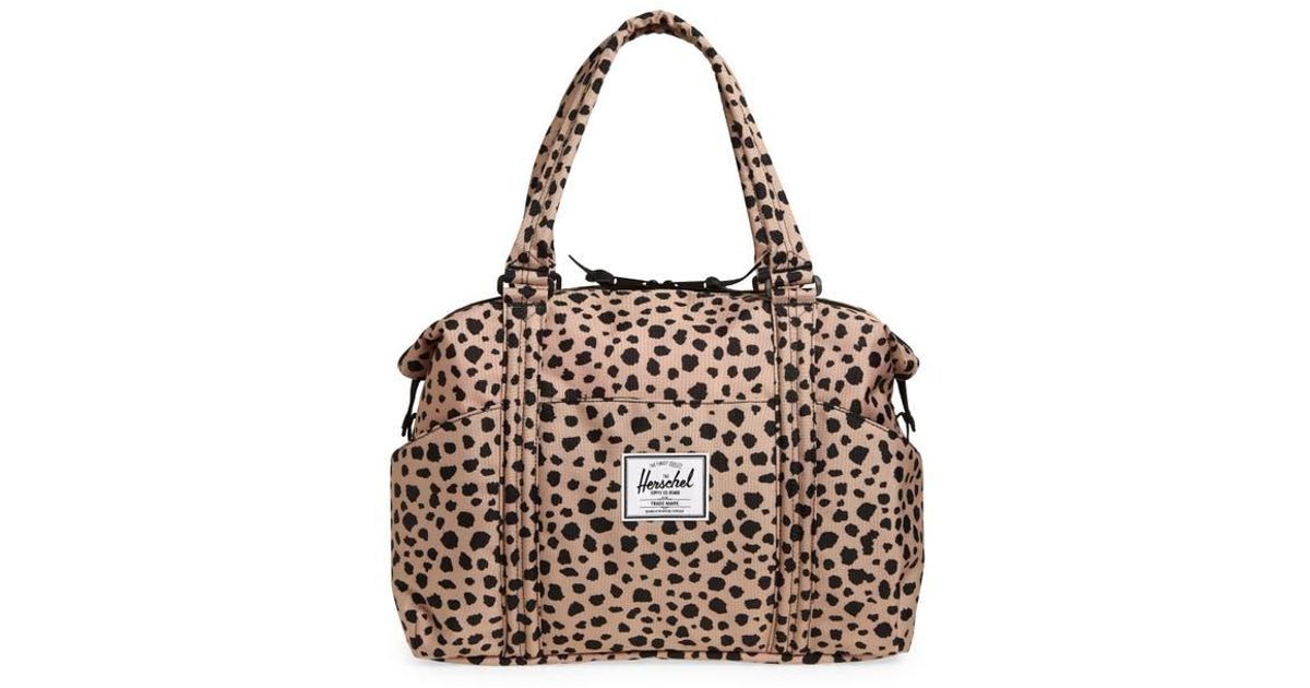 Herschel Supply Co. Polyester Expandable Duffle Bag in Metallic Lyst