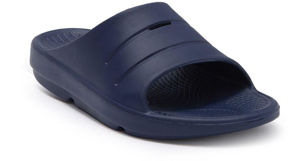 Soft Stags Trieva Slide Sandal In Navy At Nordstrom Rack in Blue for ...