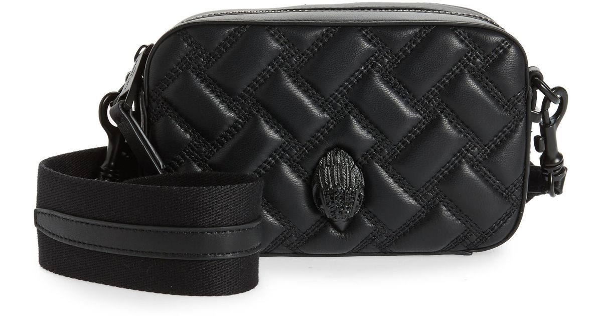 Kurt Geiger Kensington Small Leather Camera Bag in Black Lyst