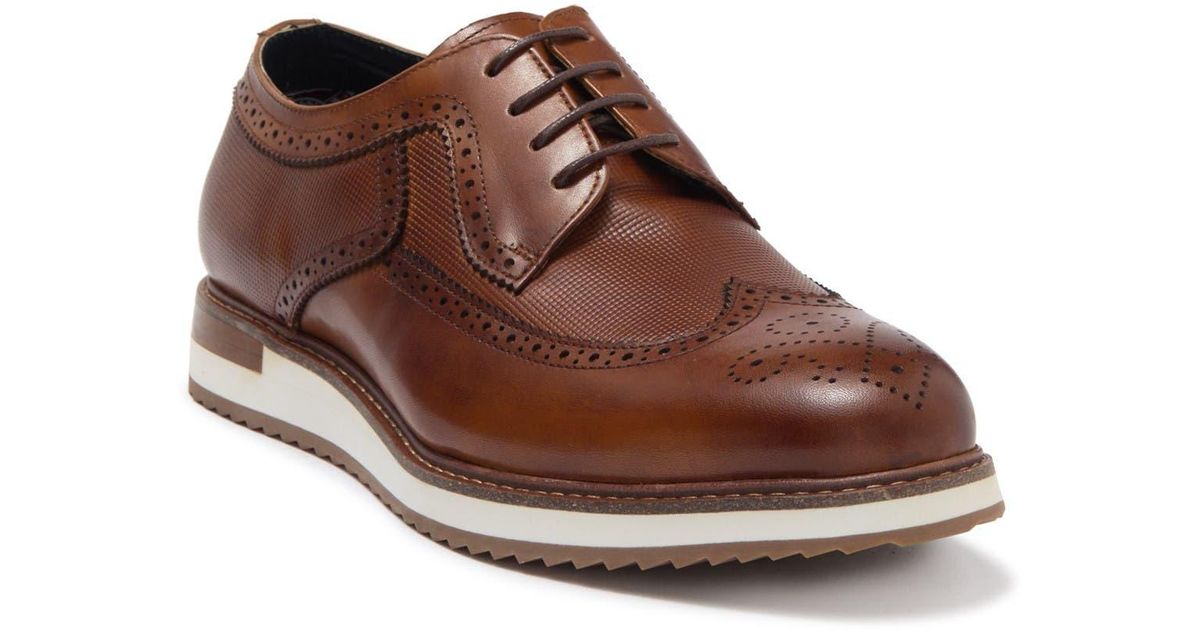 zanzara roman brogue derby
