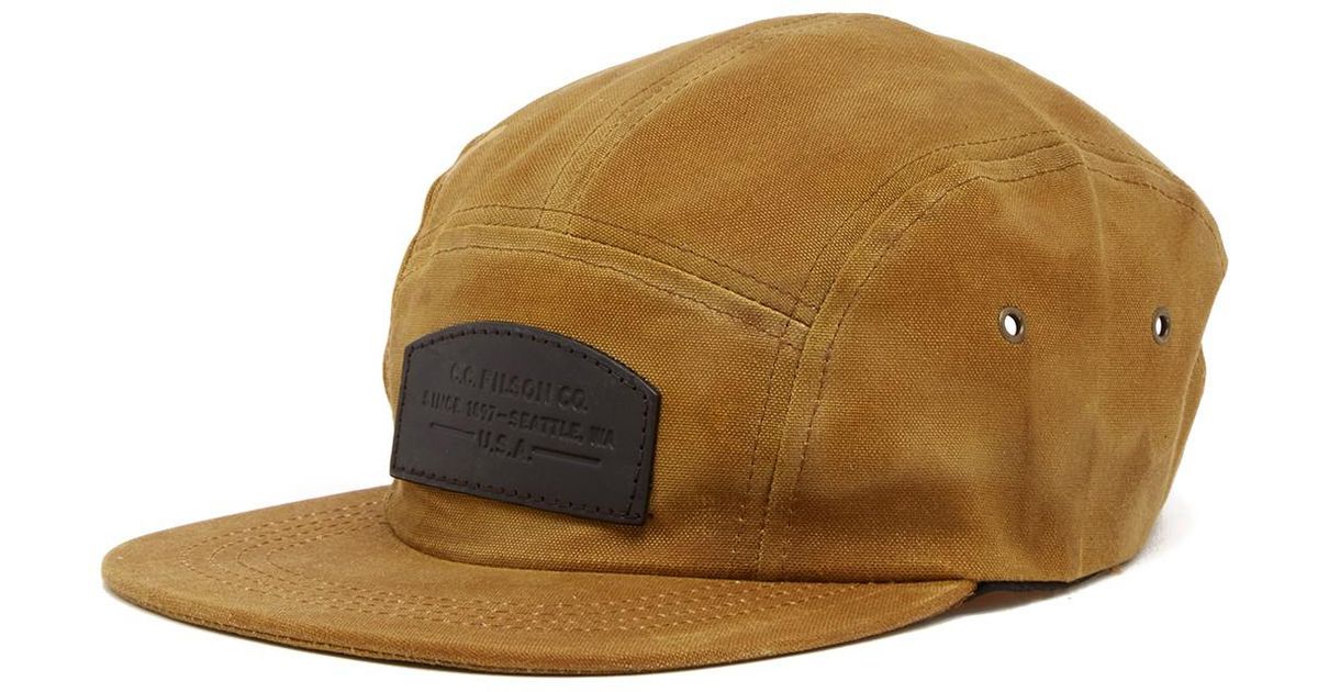 filson 5 panel cap