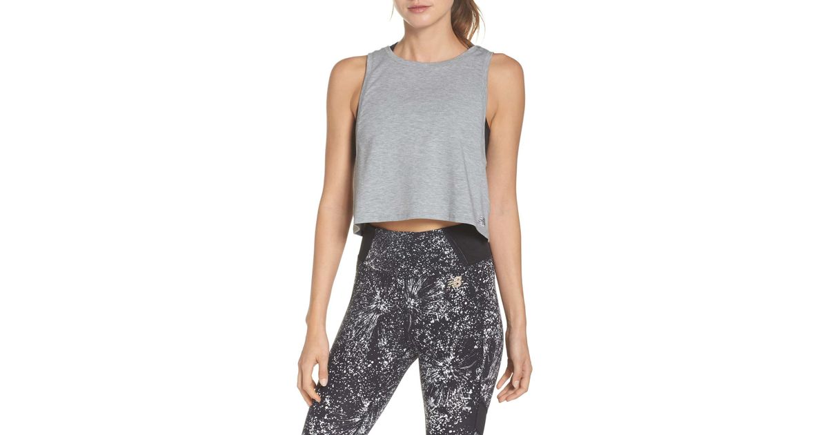 new balance transform two way crop tank