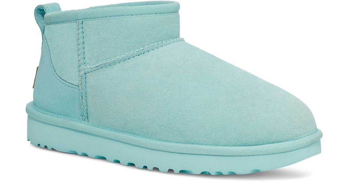 UGG Ultra Mini Classic Boot In Sky At Nordstrom Rack in Blue | Lyst