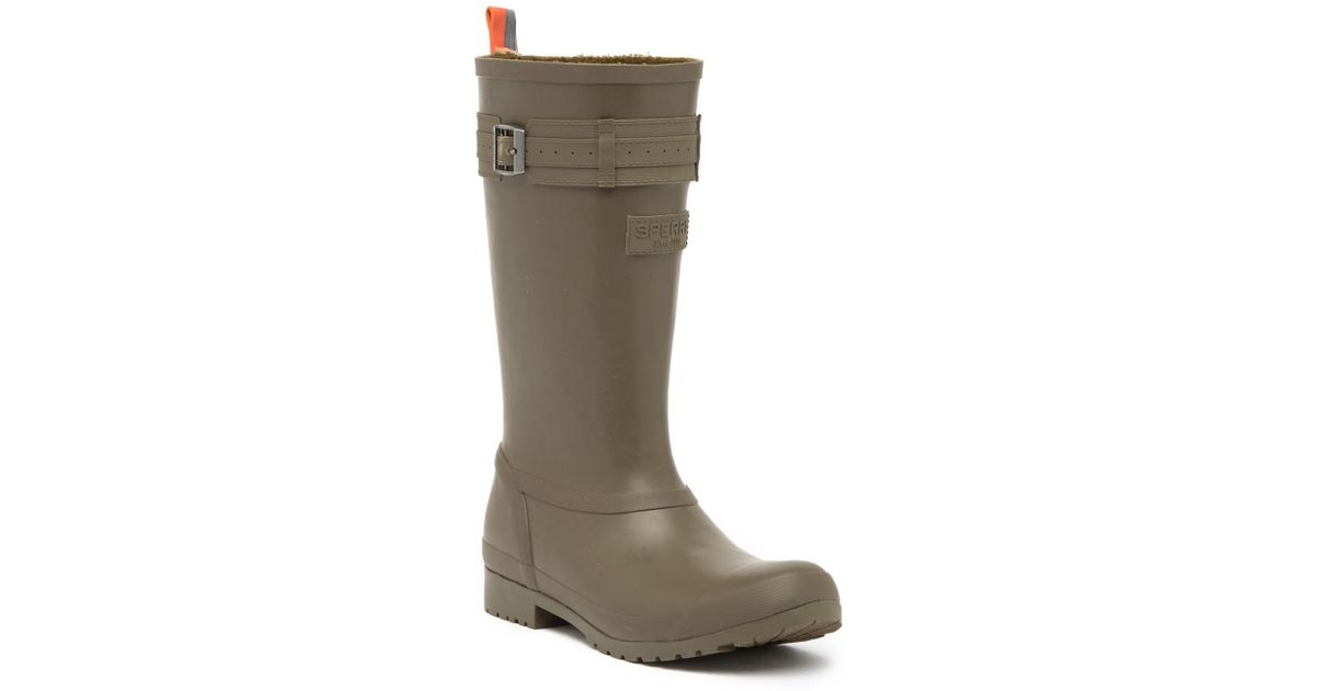 sperry walker atlantic waterproof rain boot