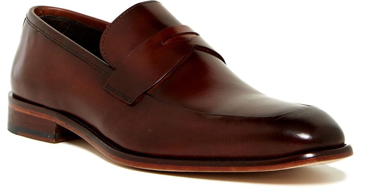 donald pliner penny loafer